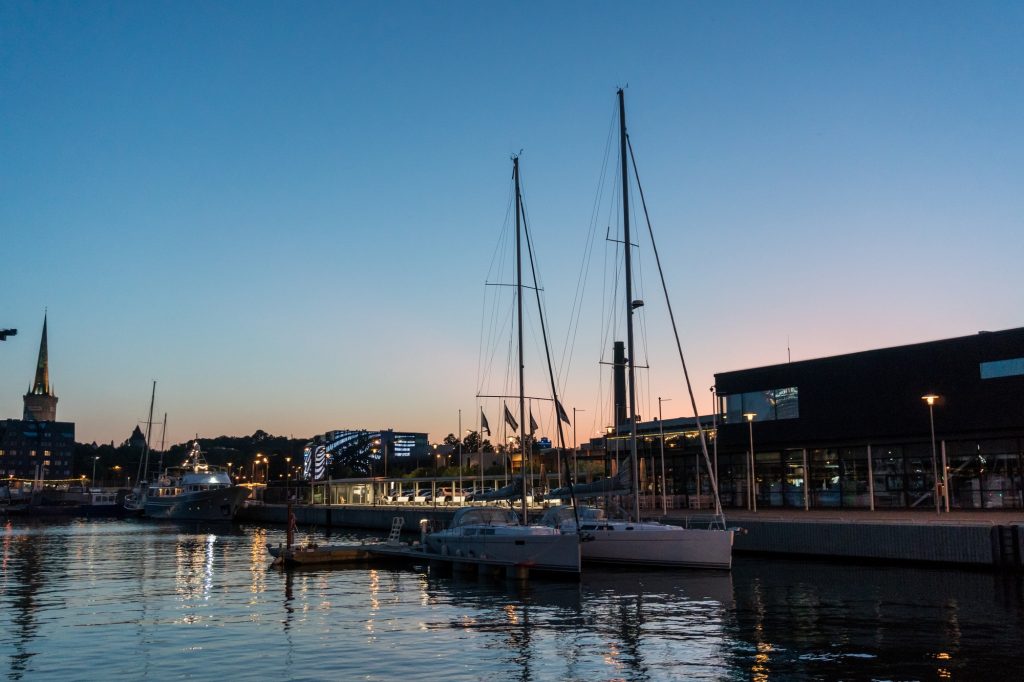 Harbour in Tallinn, Estonia