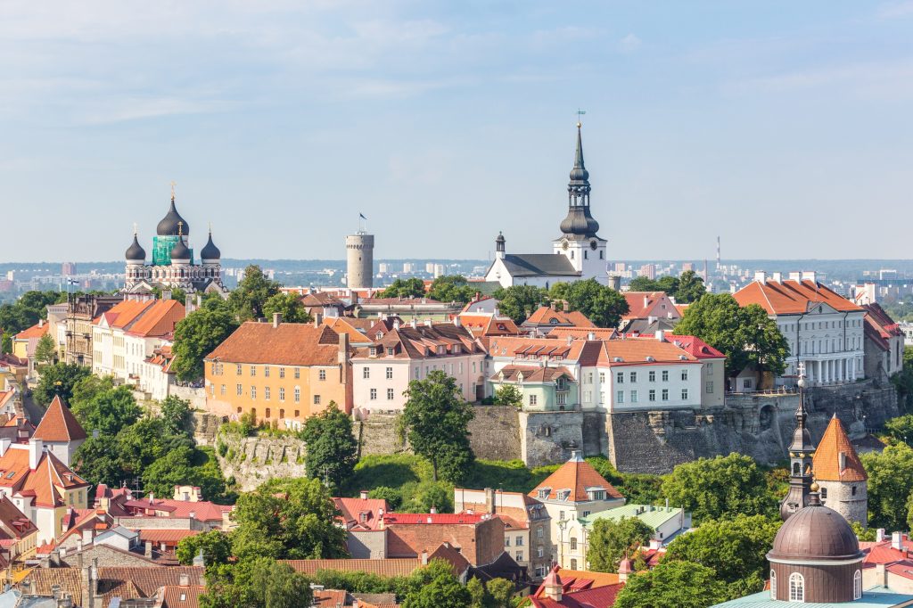 Panoramic View of Tallinn